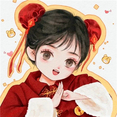春节新年喜庆情侣头像(图22)