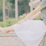 QQ头像清新女生下半身裙子图片,向日葵的美