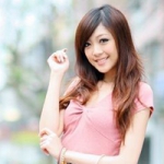 一头长发,QQ头像女生长发正面