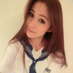 送分小仙女,气质的中分女头图片