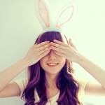 萌妹酥甜,可爱兔女郎头像图片大全