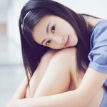 碎花裙与你的长发,清新气质文静女头图片