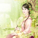 隐隐仙姬,qq古典绘画韵味女头图片