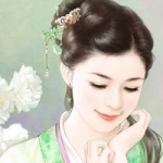 美人笑眼媚入骨,唯美古典漫画风女头图片