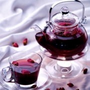 唯美清新养生花茶qq头像图片