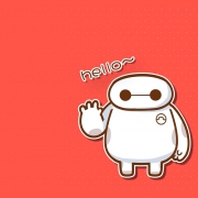 可爱Q版大白卡通头像图片