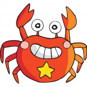 可爱螃蟹卡通头像图片