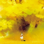 秋天唯美意境头像图片