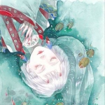 安静闭目养神头像图片