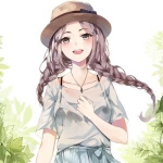 清新治愈动漫女头图片