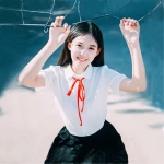 甜美干净清澈清纯女头图片