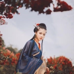 伤感古韵古风女生头像图片