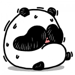 熊猫头像可爱卡通 可爱超萌的手绘熊喵熊头像图片大全
