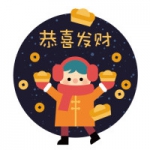 欢乐喜庆红火过年新年QQ头像图片大全