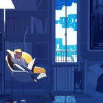 读书阅读安静头像图片