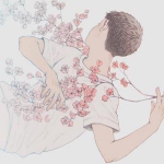 男生文艺漫画头像图片