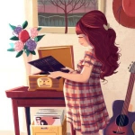 快乐孕妇卡通头像图片