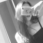 女生头像霸气手机挡脸黑色图片