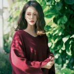 清新舒心治愈系女头图片