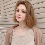 浪漫法国情调女头图片
