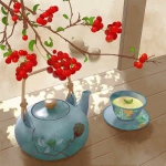 高清古风相思茶思念风景头像图片