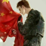 兵哥哥亲吻红旗超帅头像图片