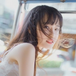 干净清纯清新少女头像图片