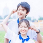 干净校园清新励志情头图片