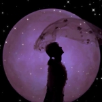 女生星空回忆青春思念头像图片