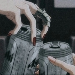 漫画失恋喝酒伤感超酷头像图片