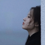 emo安静伤感侧脸女头图片