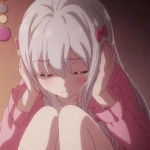 漫画伤感捂耳朵女头图片