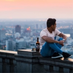 成熟孤独烈酒男人头像图片