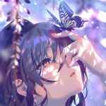 唯美治愈系温暖漫画女头图片