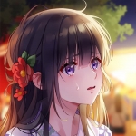 动漫唯美伤感流泪女头图片