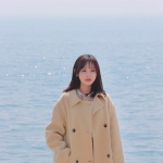 清新海边伤感女头图片