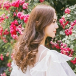 唯美侧脸美丽女头图片