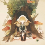 文艺治愈系温柔女孩子头像图片