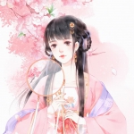 动漫唯美醉人古风女头图片