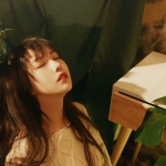 真人伤感失恋闭眼女头图片