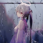 氛围感思念伤感漫画女头图片