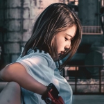 伤感侧脸女头图片