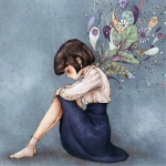 文艺伤感动漫孤独患者头像图片