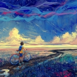 男生青春路上励志头像图片