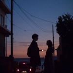 晚上情侣意境头像图片