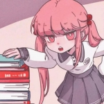 女生动漫交作业可爱头像图片