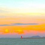 超好看的唯美灯塔风景头像图片