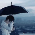躲在角落卖回忆,孤独一人伤感男头图片