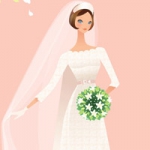 浪漫婚纱卡通头像图片大全