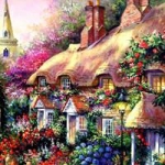 唯美温暖浪漫小屋头像图片大全